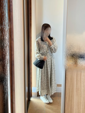 「ROPE' PICNIC（ロペピクニック）のアイテム」を使った、@buru1113さん（レディース・158cm）の春コーディネート