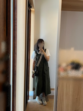 「AS KNOW AS plus（アズノゥアズプラス）のアイテム」を使った、@buru1113さん（レディース・158cm）の春コーディネート