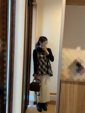 「RETRO GIRL（レトロガール）のアイテム」を使った、@buru1113さん（レディース・158cm）の春コーディネート