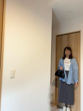 「アイテム（ハンドバッグ）」を使った、@buru1113さん（レディース・158cm）の秋コーディネート