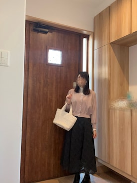 「MACKINTOSH PHILOSOPHY（ﾏｯｷﾝﾄｯｼｭ ﾌｨﾛｿﾌｨｰ）のアイテム」を使った、@buru1113さん（レディース・159cm）の冬コーディネート