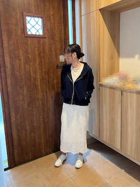 「any SiS（エニィスィス）のアイテム」を使った、@buru1113さん（レディース・159cm）の春コーディネート