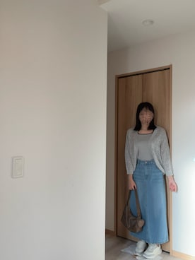 「アイテム（タンクトップ）」を使った、@buru1113さん（レディース・158cm）の秋コーディネート