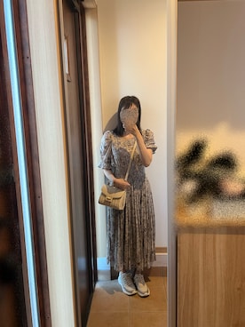 「a.v.v（アーヴェヴェ）のアイテム」を使った、@buru1113さん（レディース・158cm）の夏コーディネート