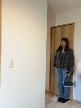 「Cutie Blonde（キューティーブロンド）のアイテム」を使った、@buru1113さん（レディース・158cm）の冬コーディネート