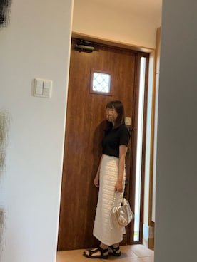 「アイテム（バッグ）」を使った、@buru1113さん（レディース・158cm）の夏コーディネート