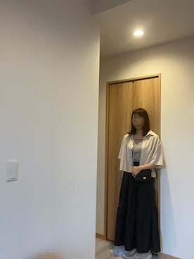 「アイテム（タンクトップ）」を使った、@buru1113さん（レディース・158cm）の秋コーディネート