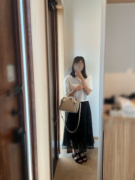 「index（インデックス）のアイテム」を使った、@buru1113さん（レディース・158cm）の夏コーディネート