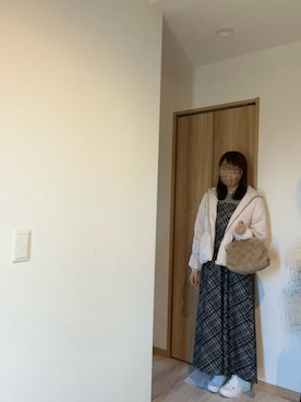 「Honeys（ハニーズ）のアイテム」を使った、@buru1113さん（レディース・158cm）の冬コーディネート