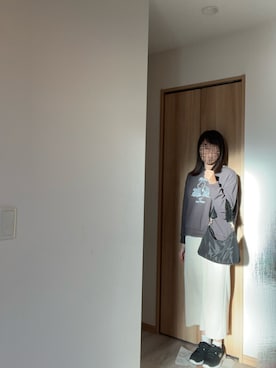 「Honeys（ハニーズ）のアイテム」を使った、@buru1113さん（レディース・158cm）の秋コーディネート