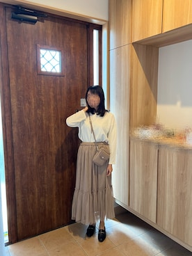 「Legato Largo（レガートラルゴ）のアイテム」を使った、@buru1113さん（レディース・159cm）の秋コーディネート