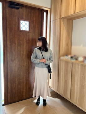 「Yves Saint Laurent（イヴサンローラン）のアイテム（バッグ）」を使った、@buru1113さん（レディース・159cm）の春コーディネート