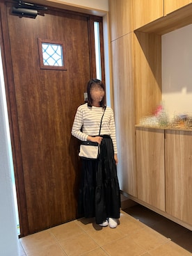 「DRESKIP（ドレスキップ）のアイテム」を使った、@buru1113さん（レディース・159cm）の秋コーディネート