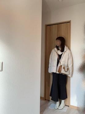 「STRAWBERRY-FIELDS（ストロベリーフィールズ）のアイテム」を使った、@buru1113さん（レディース・158cm）の冬コーディネート