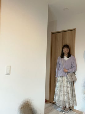 「アイテム（バレエシューズ）」を使った、@buru1113さん（レディース・158cm）の冬コーディネート