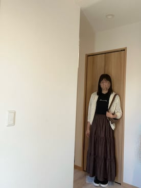 「Honeys（ハニーズ）のアイテム」を使った、@buru1113さん（レディース・158cm）の秋コーディネート