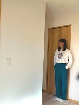 「Honeys（ハニーズ）のアイテム」を使った、@buru1113さん（レディース・158cm）の冬コーディネート