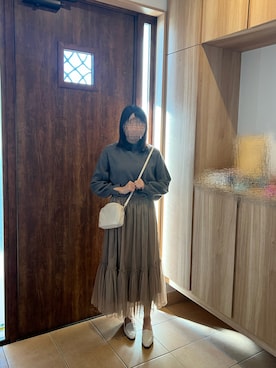 「DRESKIP（ドレスキップ）のアイテム」を使った、@buru1113さん（レディース・159cm）の冬コーディネート