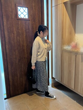 「AEON STYLE（イオンスタイル）のアイテム」を使った、@buru1113さん（レディース・159cm）の春コーディネート