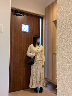 「MACKINTOSH PHILOSOPHY（ﾏｯｷﾝﾄｯｼｭ ﾌｨﾛｿﾌｨｰ）のアイテム」を使った、@buru1113さん（レディース・159cm）の冬コーディネート