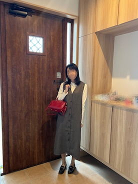 「DRESKIP（ドレスキップ）のアイテム（ワンピース/ドレス）」を使った、@buru1113さん（レディース・159cm）の秋コーディネート