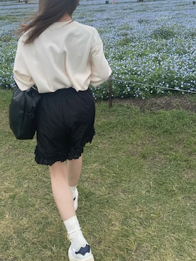 「Little sunny bite（リトルサニーバイト）のアイテム」を使った、( ͡° ͜ʖ ͡°)さん（レディース・162cm）の秋コーディネート