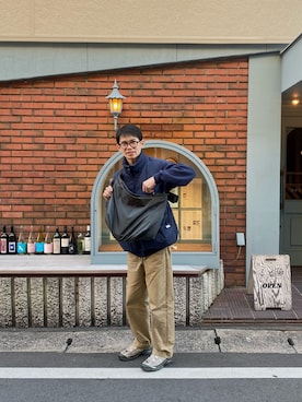 「アイテム（ベスト）」を使った、ゆうたさん（メンズ・171cm）の冬コーディネート