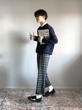 ゆうたさん（メンズ・171cm）の春コーディネート