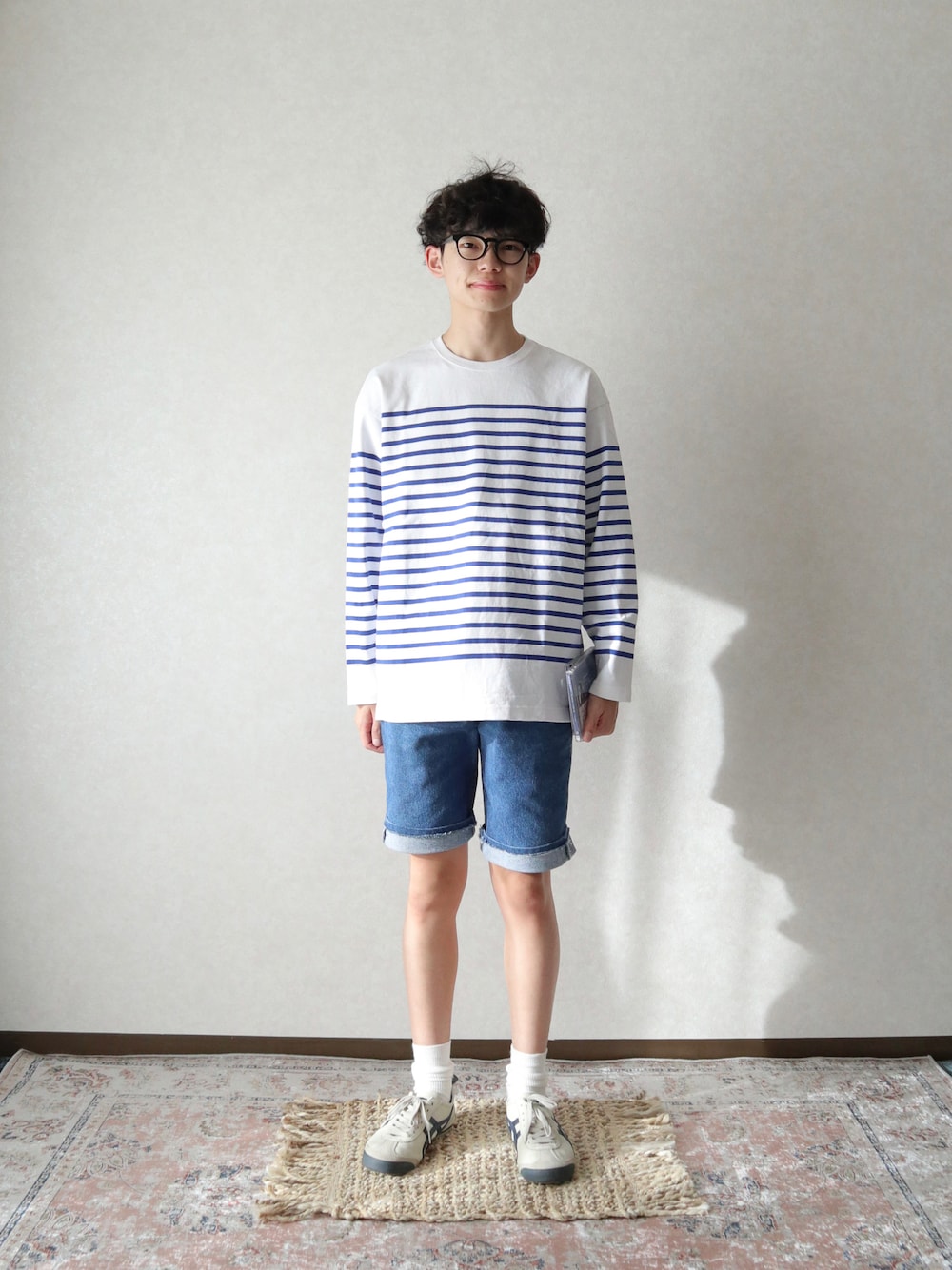 Onitsuka Tiger メキシコ 66スニーカー デニムパンツと合う org.jpg