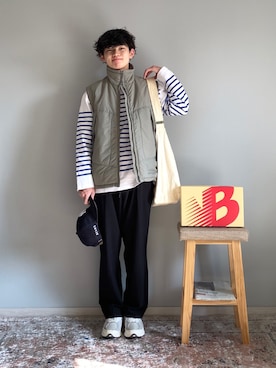 ゆうたさん(メンズ・171cm)の春コーディネート