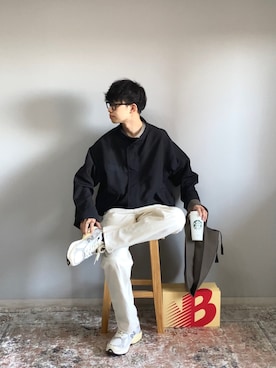 「20/80（テゥエンティーエイティー）のアイテム」を使った、ゆうたさん（メンズ・171cm）の春コーディネート