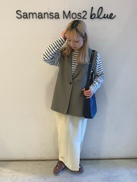 kanakoさん（レディース・159cm）の春コーディネート