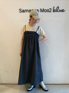 「アイテム（ドレスシューズ、シルバー系）」を使った、kanakoさん（レディース・159cm）の秋コーディネート