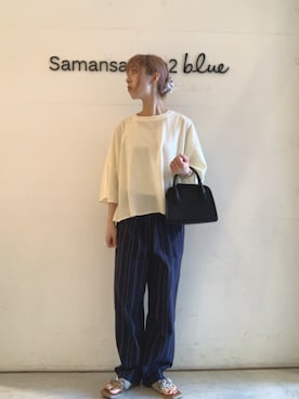 kanakoさん（レディース・159cm）の夏コーディネート
