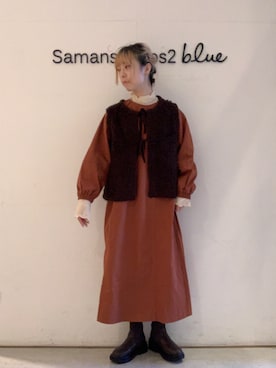 「大人可愛い、秋」｜kanakoさん（レディース・159cm）の秋コーディネート