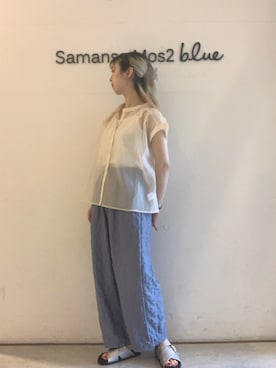 kanakoさん（レディース・159cm）の夏コーディネート