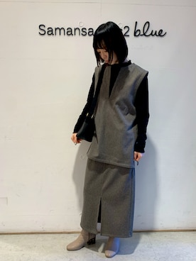 kanakoさん（レディース・158cm）の秋コーディネート