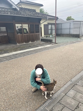 「アイテム（カーディガン/ボレロ）」を使った、moneさん（レディース・163cm）の夏コーディネート