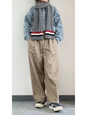 「FRED PERRY」｜takkeさん（メンズ・154cm）の秋コーディネート