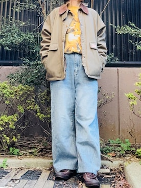 「Design Tshirts Store graniph（デザイン　ティーシャツ　ストア　グラニフ）のアイテム」を使った、takkeさん（メンズ・154cm）の冬コーディネート