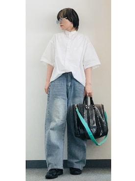 「Burner（バーナー）のアイテム」を使った、takkeさん（メンズ・154cm）の夏コーディネート