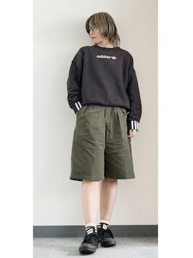 「トレーナー」｜takkeさん（メンズ・154cm）の秋コーディネート