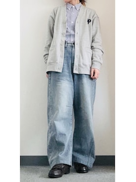 「ORiental TRaffic（オリエンタルトラフィック）のアイテム」を使った、takkeさん（メンズ・154cm）の春コーディネート