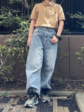 「アイテム（アナログ腕時計）」を使った、takkeさん（メンズ・154cm）の秋コーディネート
