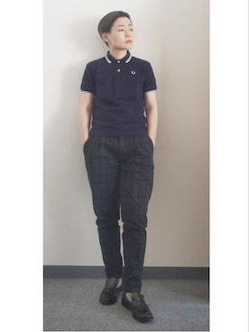 takkeさんの（FRED PERRY | フレッドペリー）を使ったコーディネート