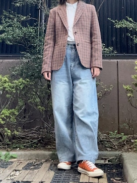 「アイテム（ジャケット/アウター）」を使った、takkeさん（メンズ・154cm）の秋コーディネート