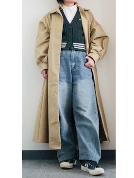 「ap retro（アプレトロ）のアイテム」を使った、takkeさん（メンズ・154cm）の冬コーディネート