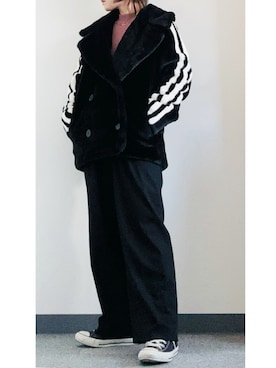 「ciite'（シーテ）のアイテム」を使った、takkeさん（メンズ・154cm）の冬コーディネート