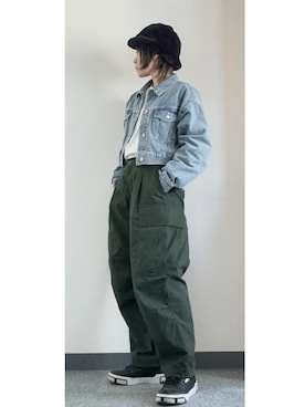 「AMERICAN HOLIC（アメリカンホリック）のアイテム」を使った、takkeさん（メンズ・154cm）の秋コーディネート