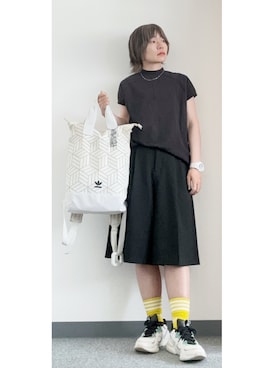 「アイテム（腕時計）」を使った、takkeさん（メンズ・154cm）の夏コーディネート